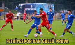 Fethiyespor'dan gollü prova