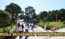 Muğla Valiliği’nden Yangın Tatbikatı