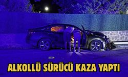 Alkollü Sürücü Kaza Yaptı