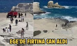 Ege’de fırtına can aldı