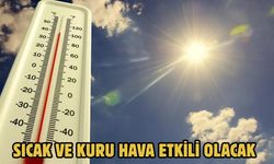Sıcak ve Kuru Hava Etkili Olacak
