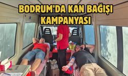 Bodrum’da Kan Bağışı Kampanyası