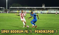 Sipay Bodrum FK: 1 - Pendikspor: 1