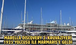 Marella Discovery 2' kruvaziyeri 1925 yolcusu ile Marmaris’e geldi