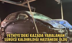 Fethiye'deki kazada yaralanan sürücü kaldırıldığı hastanede öldü