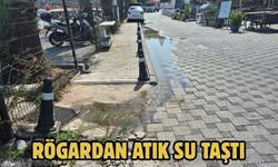 Rögardan atık su taştı
