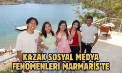 KAZAK SOSYAL MEDYA FENOMENLERİ MARMARİS’TE