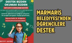 Marmaris Belediyesi’nden Öğrencilere Destek