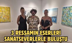 3 Ressamın Eserleri Sanatseverlerle Buluştu