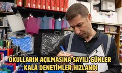 Okulların açılmasına sayılı günler kala denetimler hızlandı