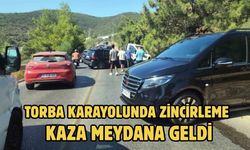 Torba karayolunda zincirleme kaza meydana geldi