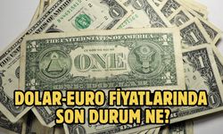 DOLAR-EURO FİYATLARINDA SON DURUM NE?