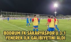 BODRUM FK SAKARYASPOR'U 3-1 YENEREK İLK GALİBİYETİNİ ALDI