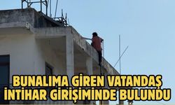Bunalıma Giren Vatandaş İntihar Girişiminde Bulundu