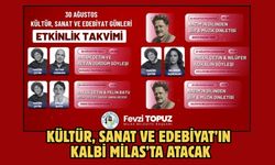 KÜLTÜR, SANAT VE EDEBİYAT’IN KALBİ MİLAS’TA ATACAK