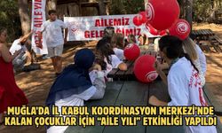 Muğla’da İl Kabul Koordinasyon Merkezi’nde kalan çocuklar için “Aile Yılı” etkinliği yapıldı