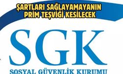 ŞARTLARI SAĞLAYAMAYANIN PRİM TEŞVİĞİ KESİLECEK