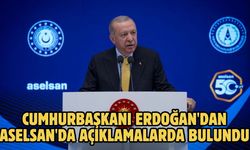 Cumhurbaşkanı Erdoğan'dan ASELSAN'da açıklamalarda bulundu