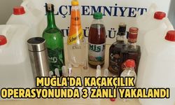 Muğla'da kaçakçılık operasyonunda 3 zanlı yakalandı