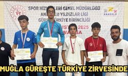 Muğla Güreşte Türkiye Zirvesinde