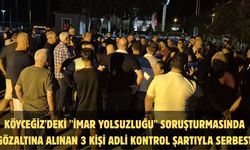 Köyceğiz'deki "imar yolsuzluğu" soruşturmasında gözaltına alınan 3 kişi adli kontrol şartıyla serbest