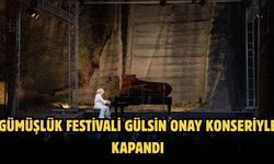 Gümüşlük Festivali Gülsin Onay Konseriyle Kapandı