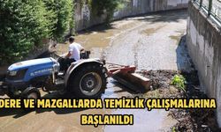 DERE VE MAZGALLARDA TEMİZLİK ÇALIŞMALARINA BAŞLANILDI