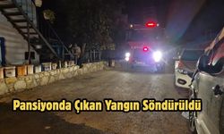 Pansiyonda Çıkan Yangın Söndürüldü
