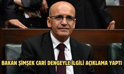 BAKAN ŞİMŞEK CARİ DENGEYLE İLGİLİ AÇIKLAMA YAPTI