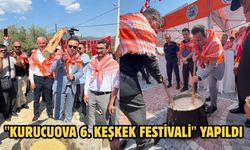 "Kurucuova 6. Keşkek Festivali" yapıldı