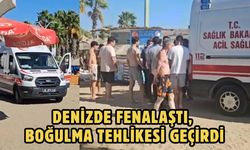 Denizde Fenalaştı, boğulma tehlikesi geçirdi