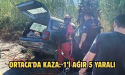 Ortaca’da kaza: 1’i ağır 5 yaralı