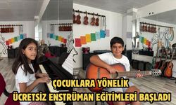Çocuklara yönelik ücretsiz enstrüman eğitimleri başladı