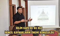 Bilim Kafe’de Bu Kez İkincil Kaynakların Önemi Konuşuldu
