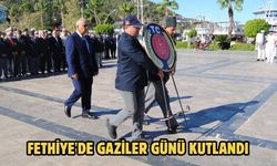 Fethiye'de Gaziler Günü kutlandı
