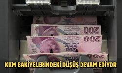 KKM bakiyelerindeki düşüş devam ediyor
