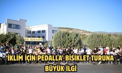 ‘İklim İçin Pedalla’ bisiklet turuna büyük ilgi