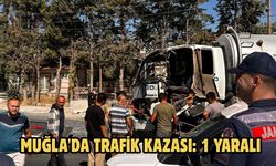 Muğla'da trafik kazası: 1 yaralı
