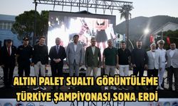 Altın Palet Sualtı Görüntüleme Türkiye Şampiyonası sona erdi