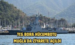 TCG Bora hücumbotu Muğla'da ziyarete açıldı