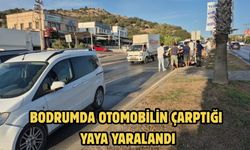 Bodrumda Otomobilin Çarptığı Yaya Yaralandı