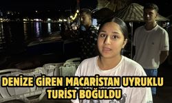 Denize giren Macaristan uyruklu turist boğuldu