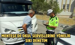 Menteşe'de okul servislerine yönelik sıkı denetim