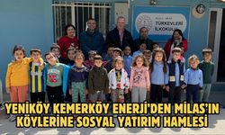 Yeniköy Kemerköy Enerji’den Milas’ın köylerine sosyal yatırım hamlesi
