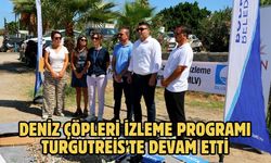 Deniz Çöpleri İzleme Programı Turgutreis’te devam etti