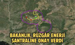 Bakanlık, Rüzgâr Enerji Santraline Onay Verdi