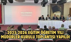 2025-2026 eğitim öğretim yılı Müdürler Kurulu toplantısı yapıldı