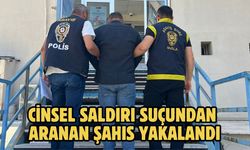 CİNSEL SALDIRI SUÇUNDAN ARANAN ŞAHIS YAKALANDI