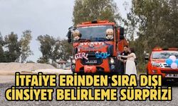 İtfaiye erinden sıra dışı cinsiyet belirleme sürprizi
