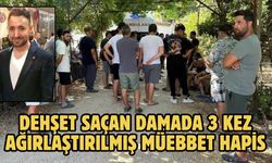 Dehşet saçan damada 3 kez ağırlaştırılmış müebbet hapis